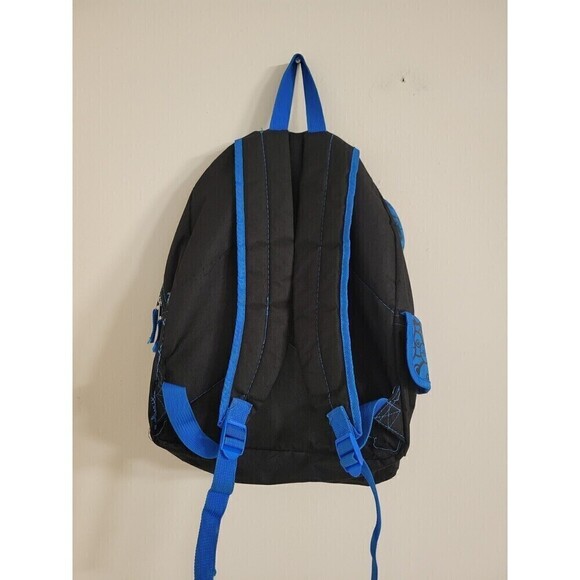 Pokemon Backpack Book Bag Nintendo Kids School Pikachu FAB Starpoint Black Blue - Picture 2 of 12